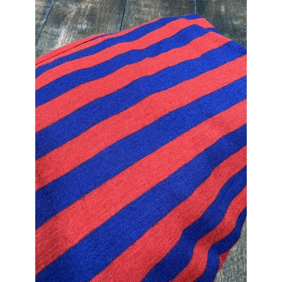 Women’s LuLaRoe Classic T! Size XS (Runs Big), Red Blue Stripe! - Picture 7 of 7